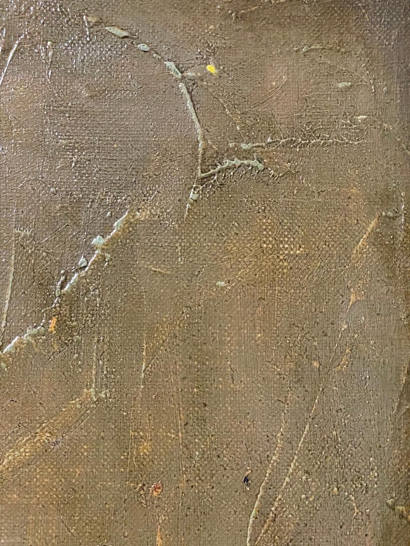 「真作」西村有史「九谷辛夷文輪花皿」静物画　油彩画　額装　サイン有り　F8号