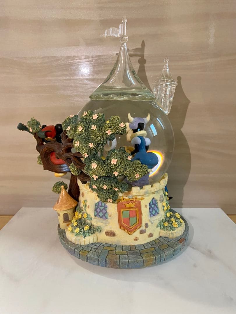ミッキー　ミッニー　オルゴール　スノードーム　オブジェ　フィギュア