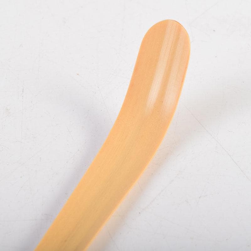 茶道具　茶杓師　影林宗篤作　茶杓　前大徳　福本積應書付　共筒共箱　V　8760