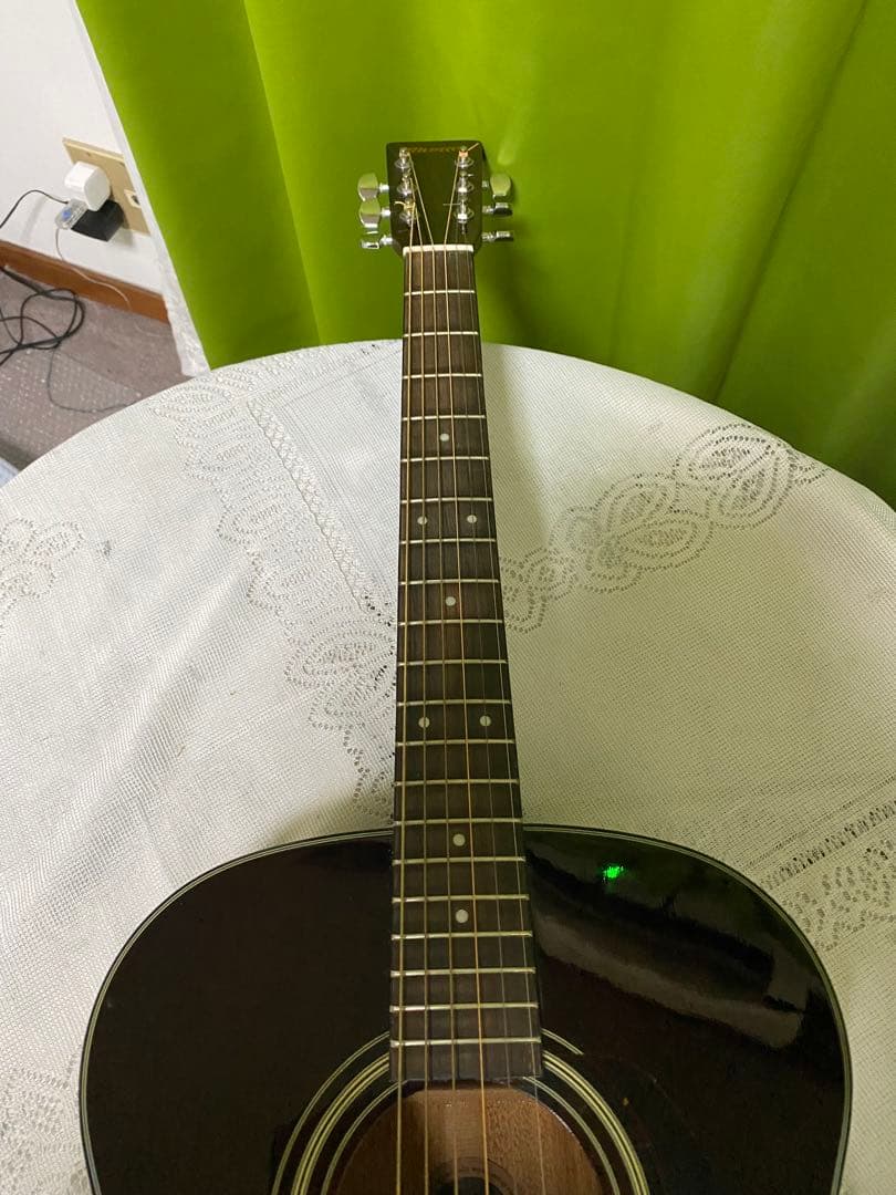 美品　弾き語りしようぜ！気分は谷村新司モーリスMFエレアコ　アコギもOK！