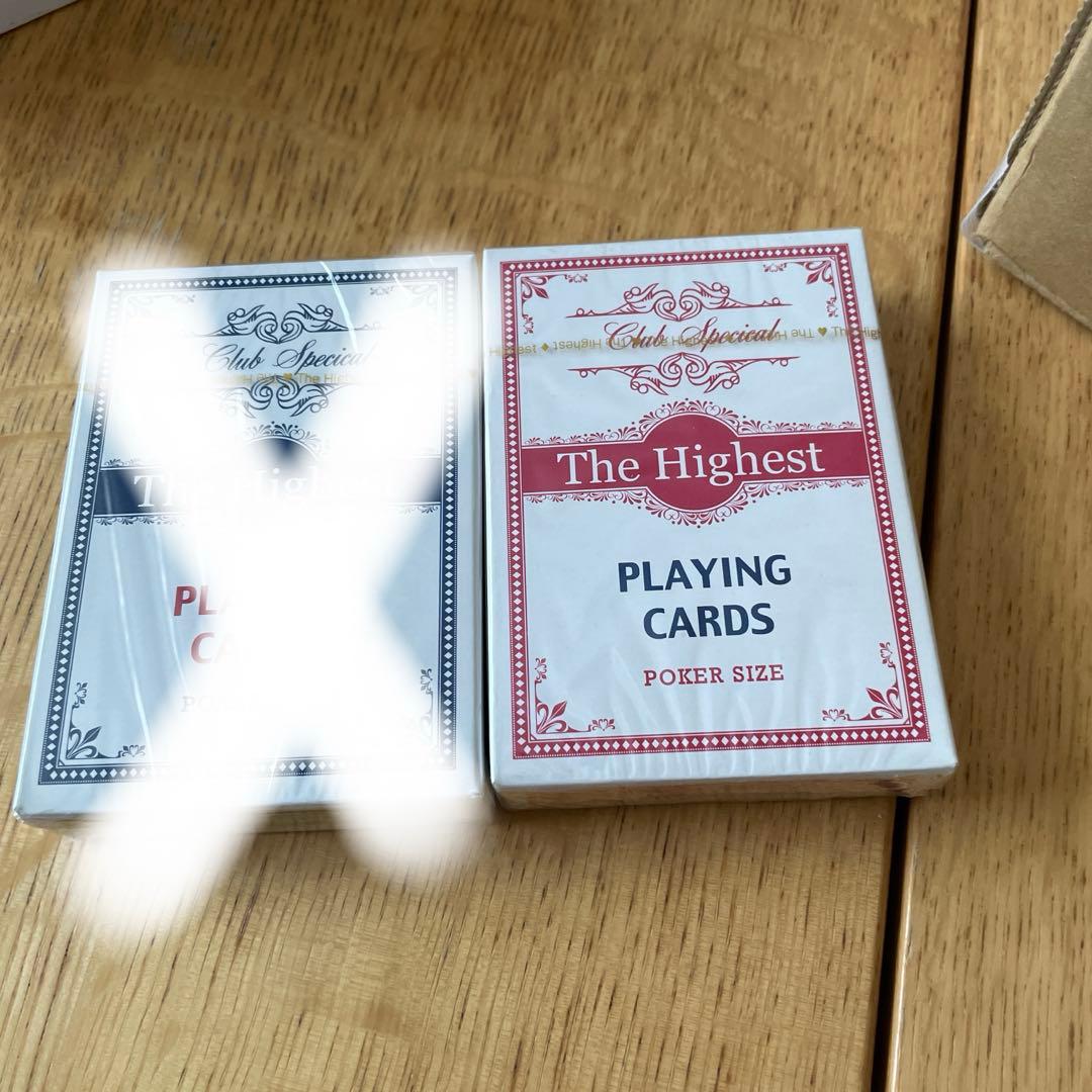 トランプ　バカラ専用　Highest