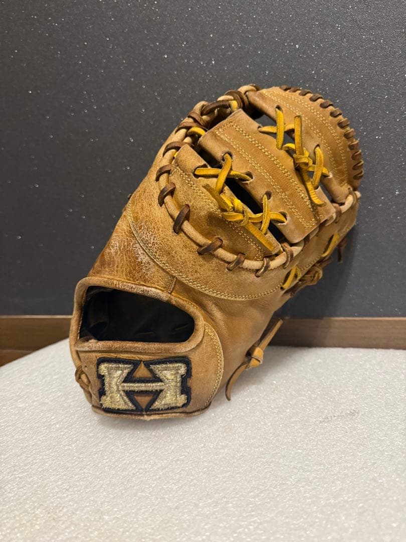 ★即戦力★人気★ ハイゴールド 硬式用 ファーストミット 紐切れ無し