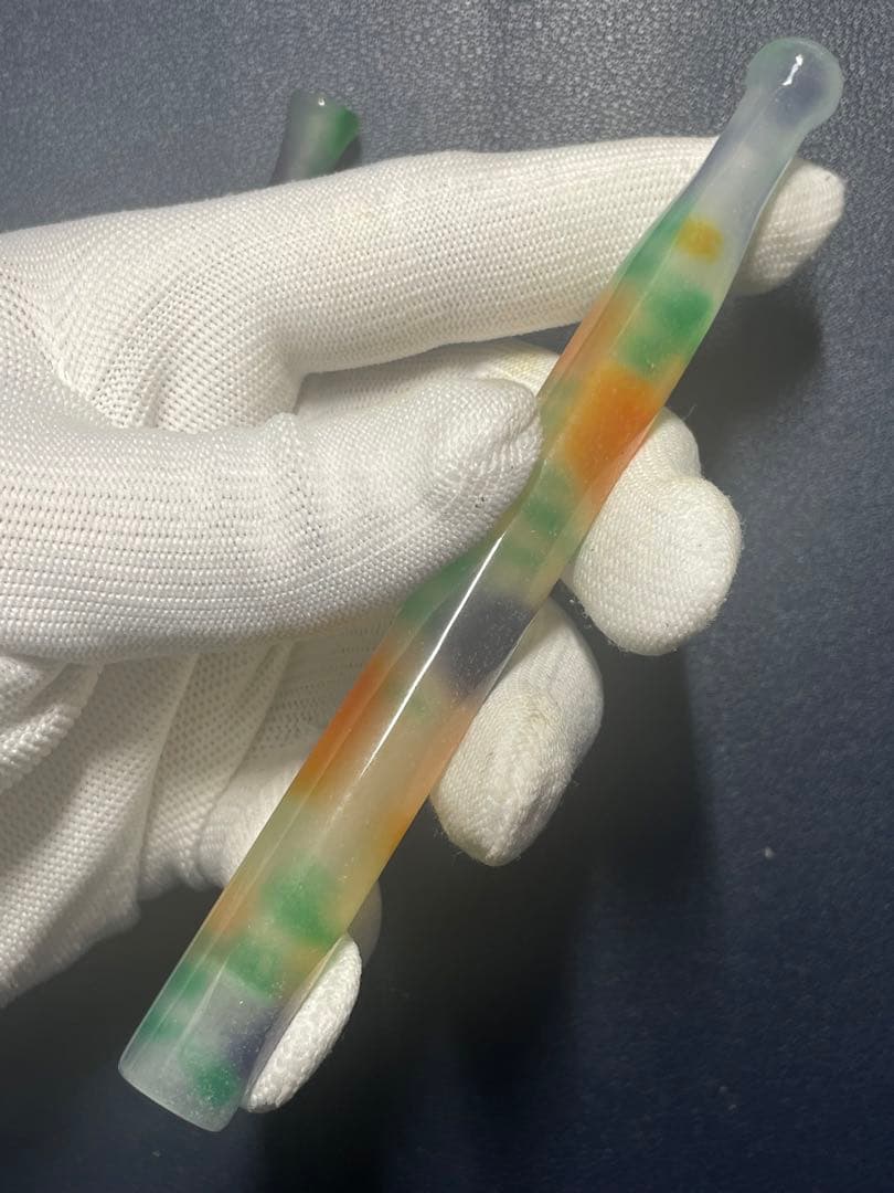 中国骨董品　文玩　文化財　翡翠煙斗　古賞物　古美品　古美術品　551