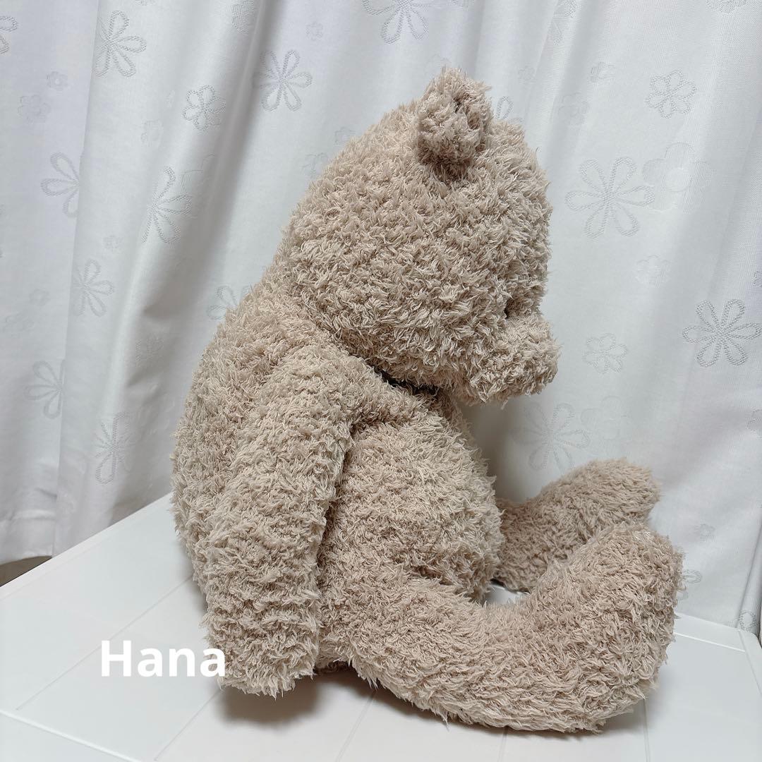 廃盤 激レア⁉︎ 特大 ジェラピケ ふわもこ テディベア クマ ぬいぐるみ