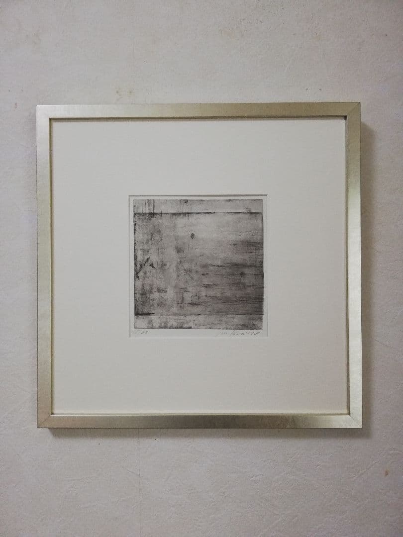 アート587　「宇宙空間(グレー)」　インテリアコーディネート