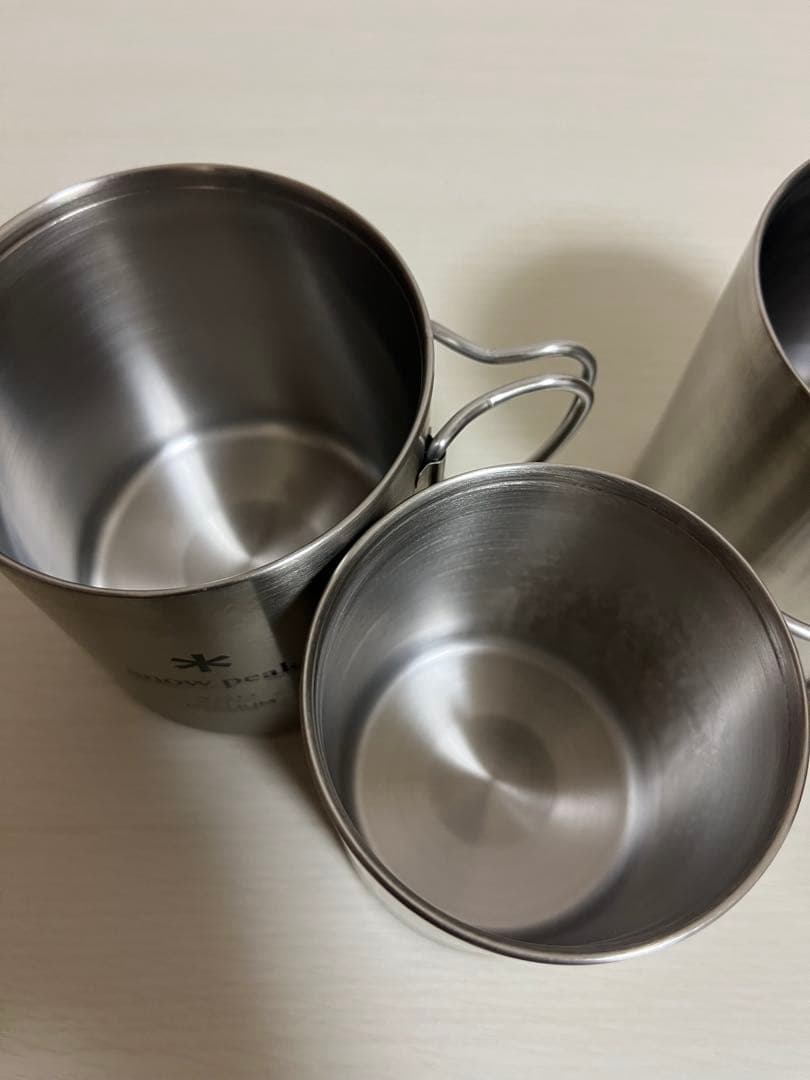 【300、450ml各2セット】peak ステンレス 真空断熱マグカップ