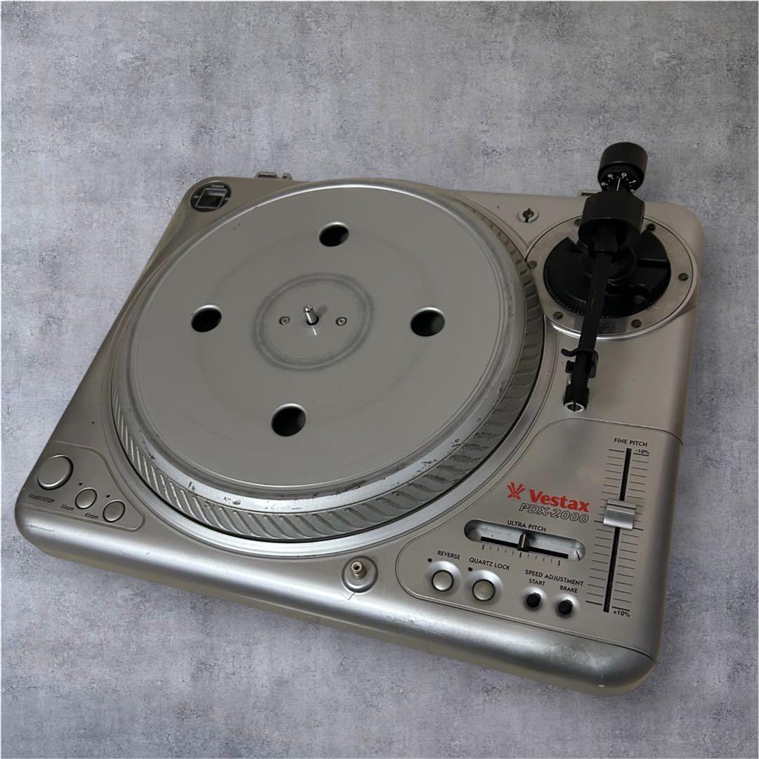 Vestax PDX-2000 ターンテーブル　台足故障あり