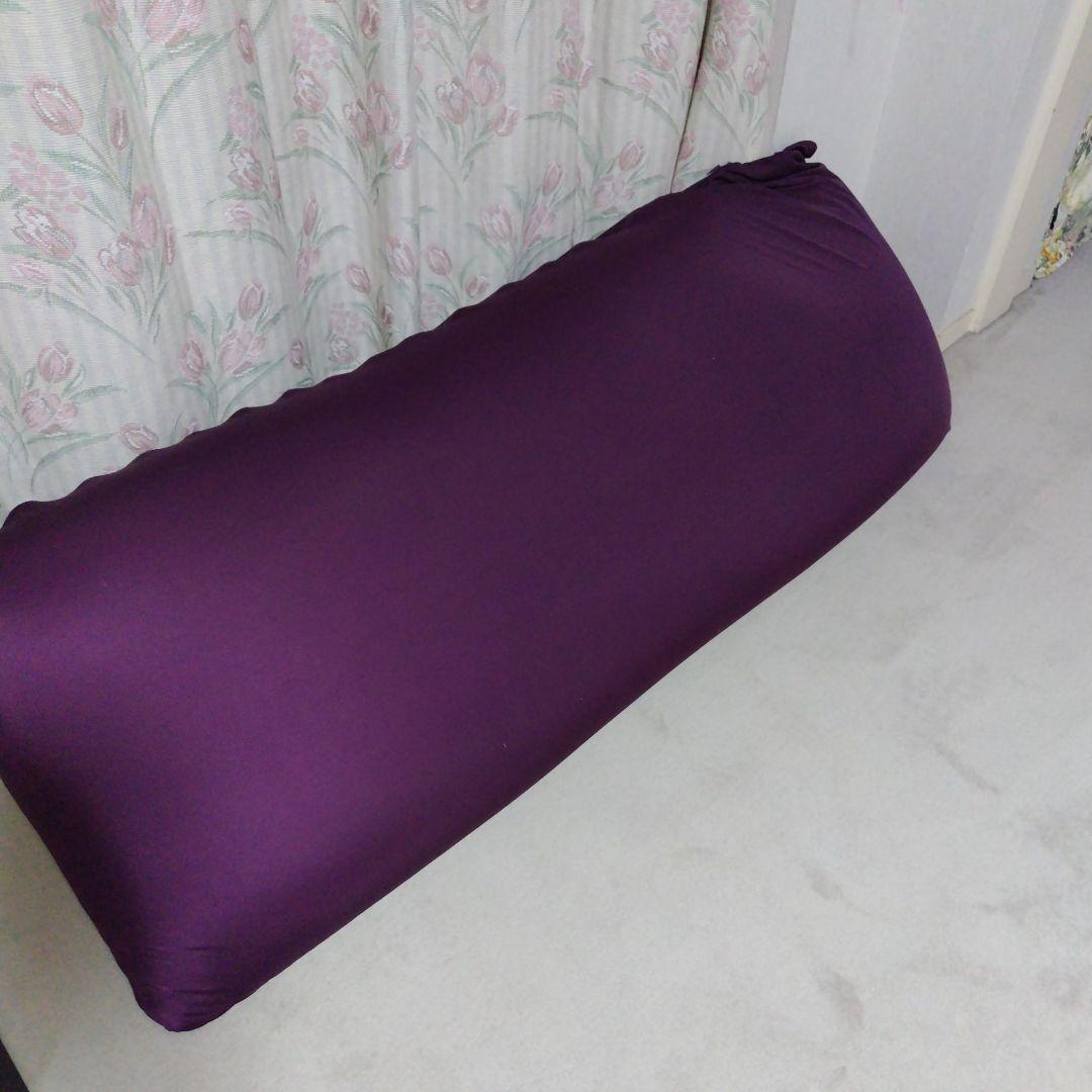 山善ビーズクッションBS55-1570 パープル