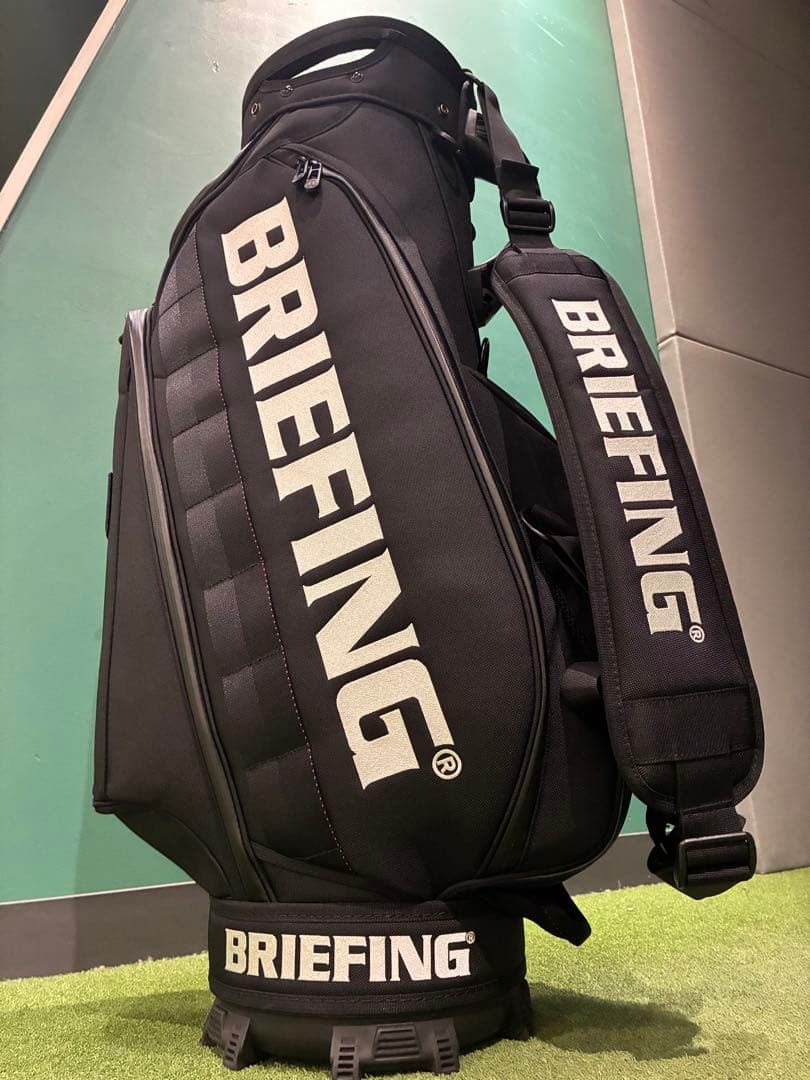 BRIEFING ブラック キャディバッグ　CR-3 #03