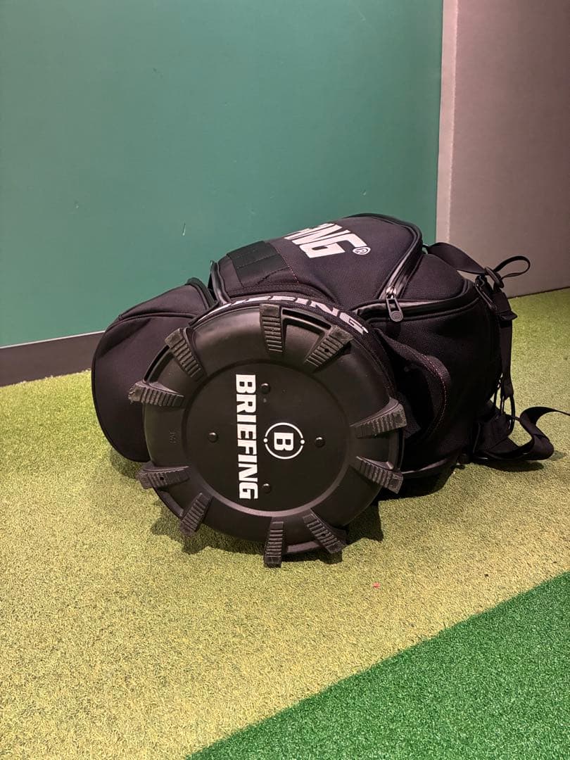 BRIEFING ブラック キャディバッグ　CR-3 #03