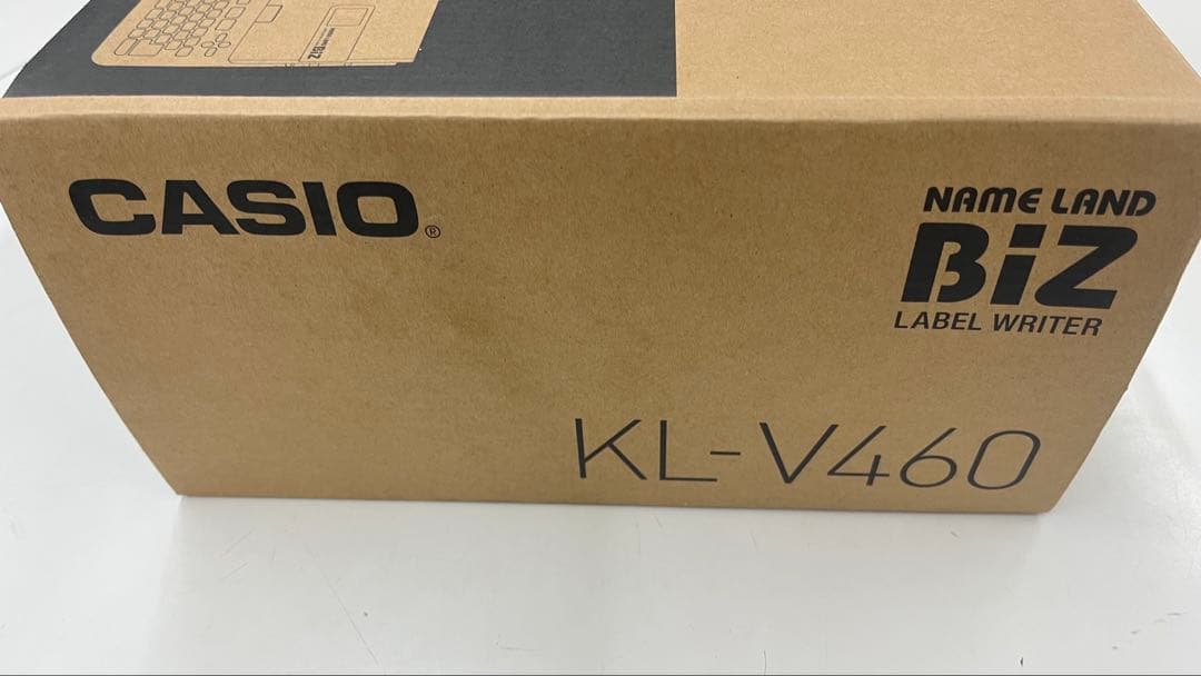 【新品未使用】CASIOラベルライターNAME LAND Biz KL-V460