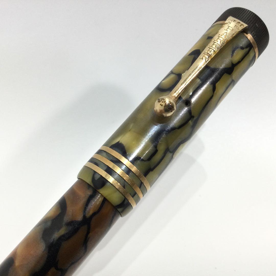 1920年代 パーカー 万年筆 デュオフォールド パール＆ブラック