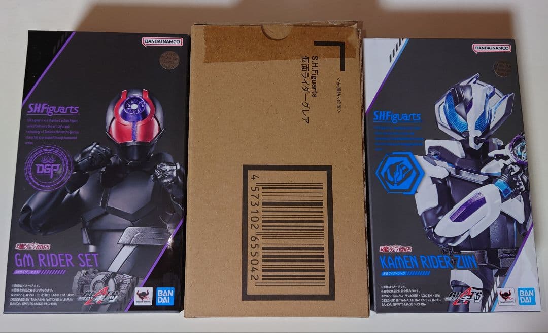 (注意点アリ)S.H.フィギュアーツ 仮面ライダーギーツ サブライダーセット