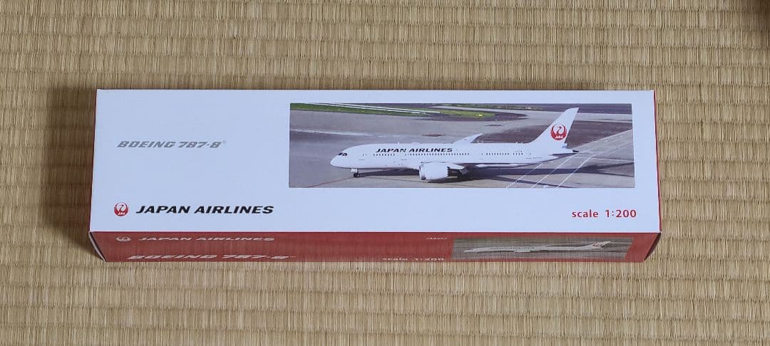 日本航空 ボーイング787-8 1:200スケール