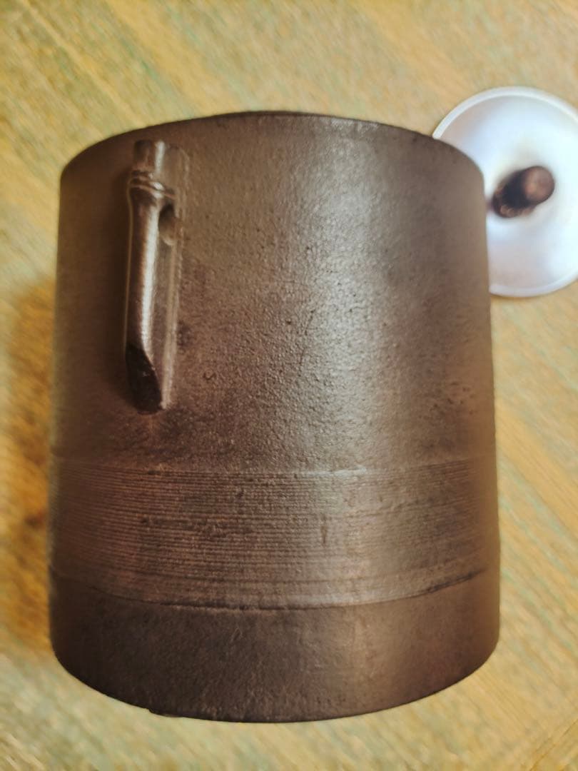 茶釜　釜師　山本閑浄　筒釜　鉄釜　炉釜　風炉釜　茶器　茶道具　茶事