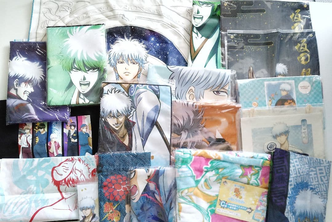 銀魂　坂田銀時　布ポスター　トートバッグ　布類　まとめ売り　銀河侍　購入特典