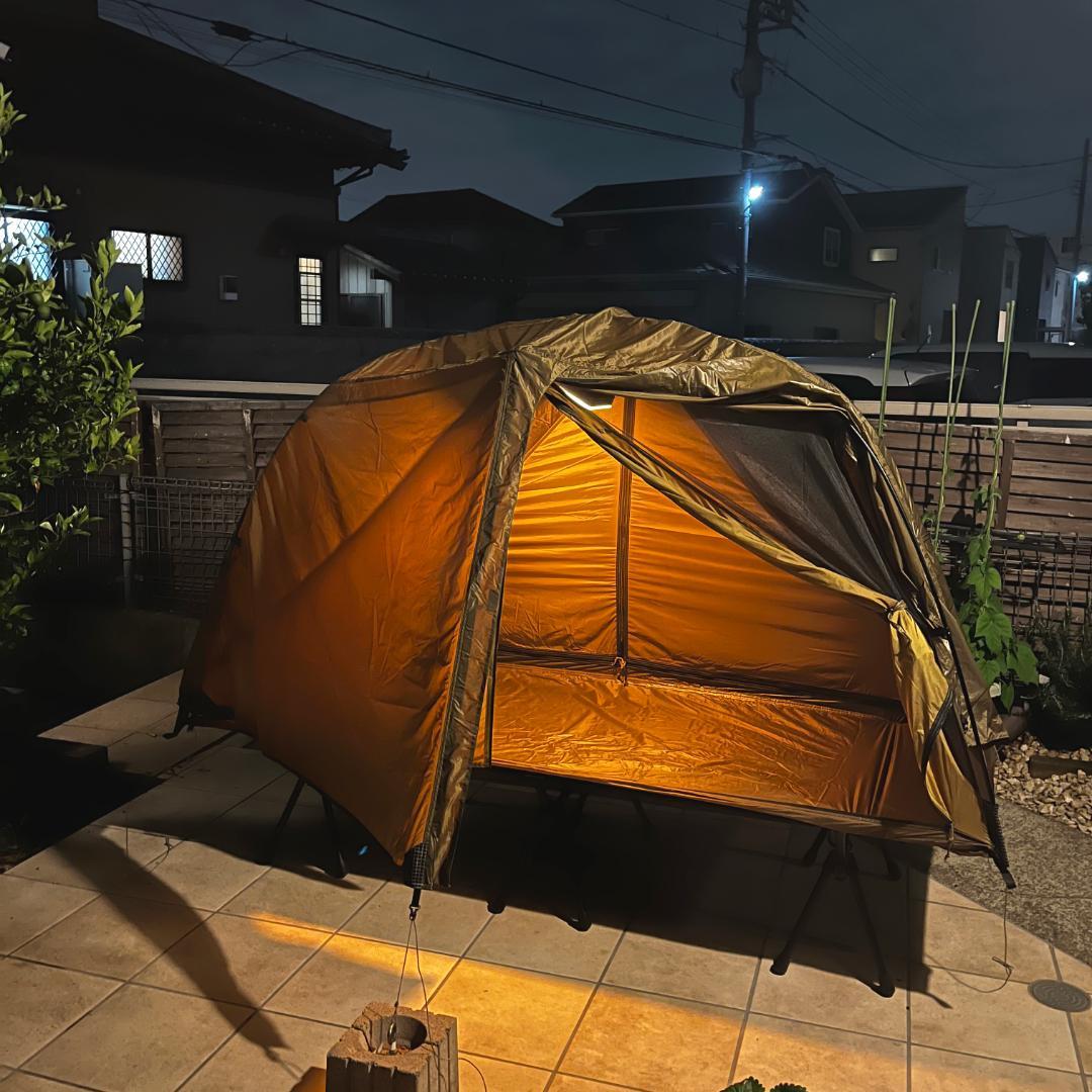 【1回使用】Hill Zero コットテント（Mサイズ）オリーブ