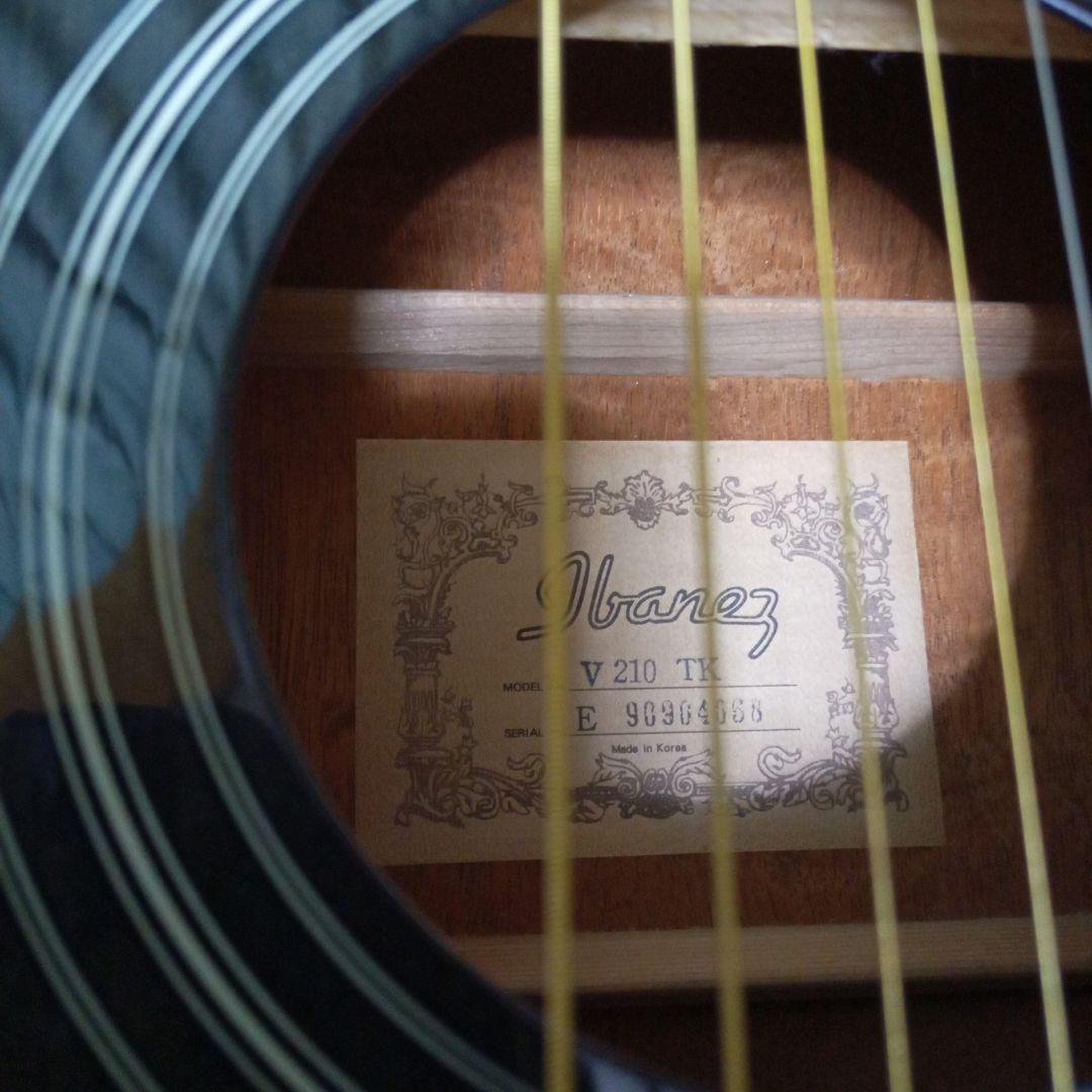 アイバニーズ アコースティックギター V210TK エレアコ ピックアップ付き