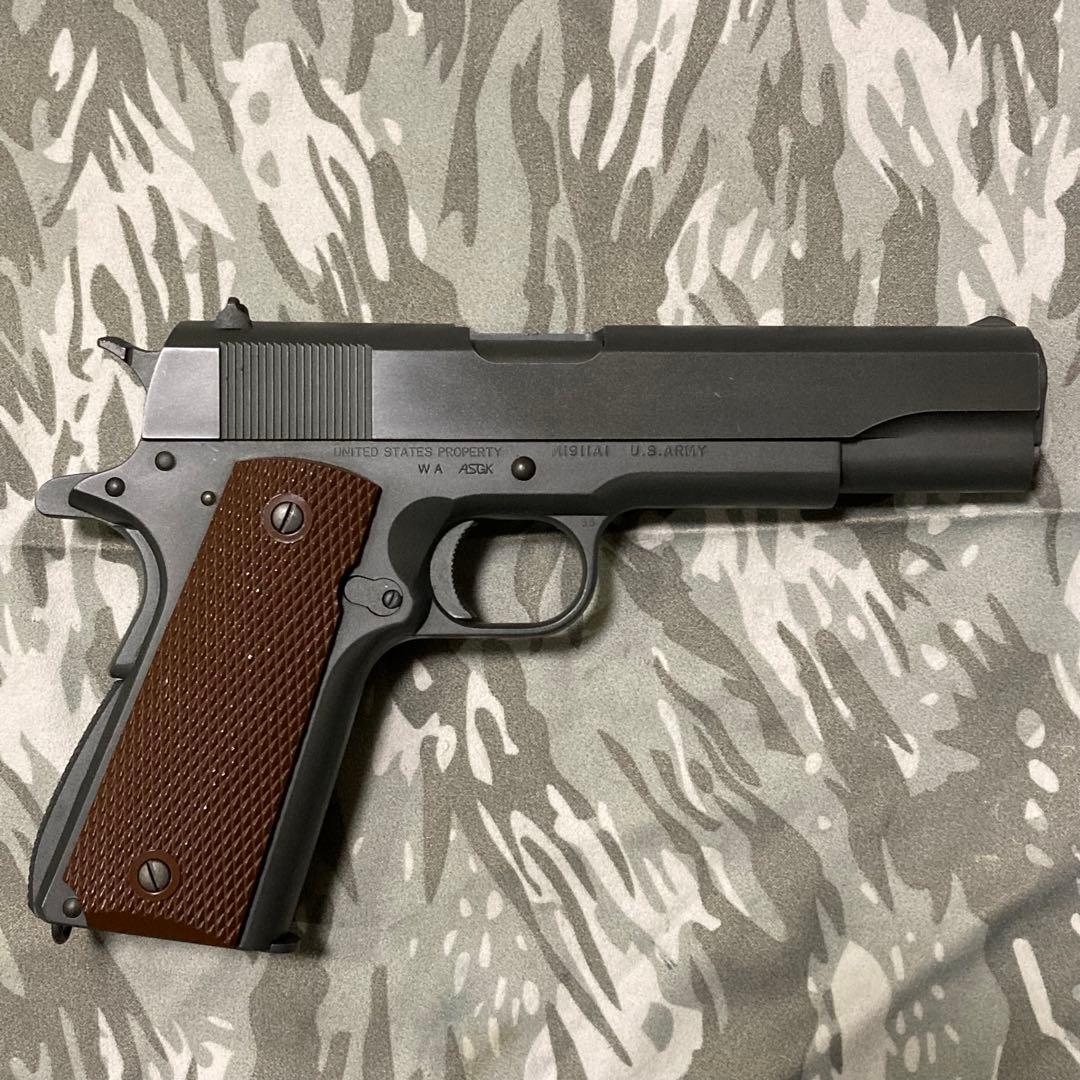 WA ウエスタンアームズ コルトガバメントM1911A1 US MILITARY