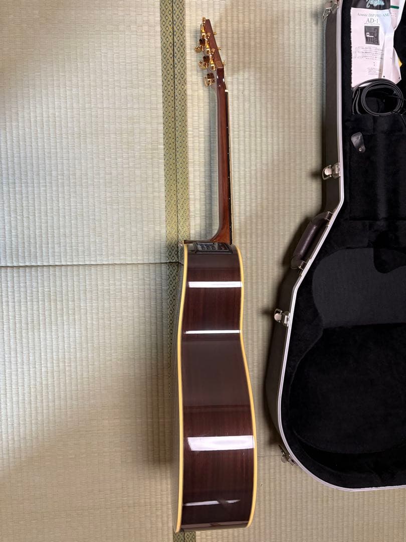 【美品】Takamine アコースティックギター サンバースト ハードケース付き
