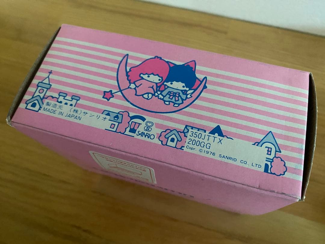 レトロ サンリオ キキララ ティッシュケース ティッシュボックス 1976年製