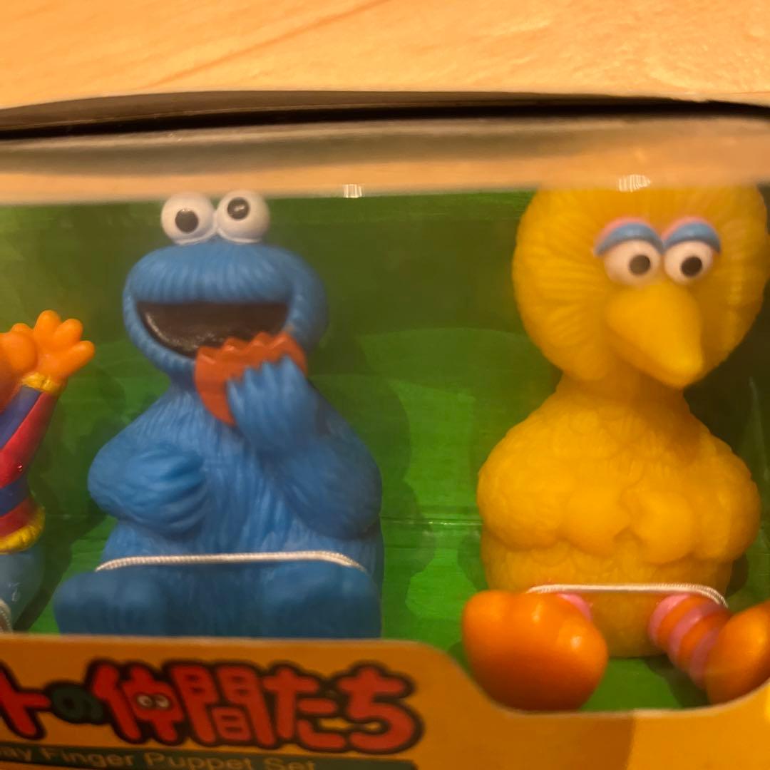 セサミストリートゆび人形セット
