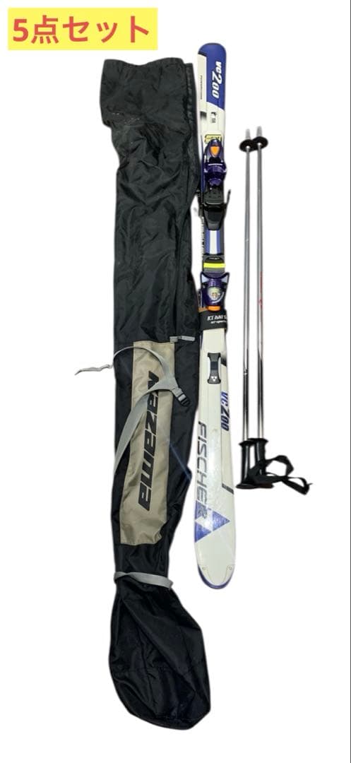 5点 フィッシャー スキー板 ロシニョール ビンディング アトミック ストック