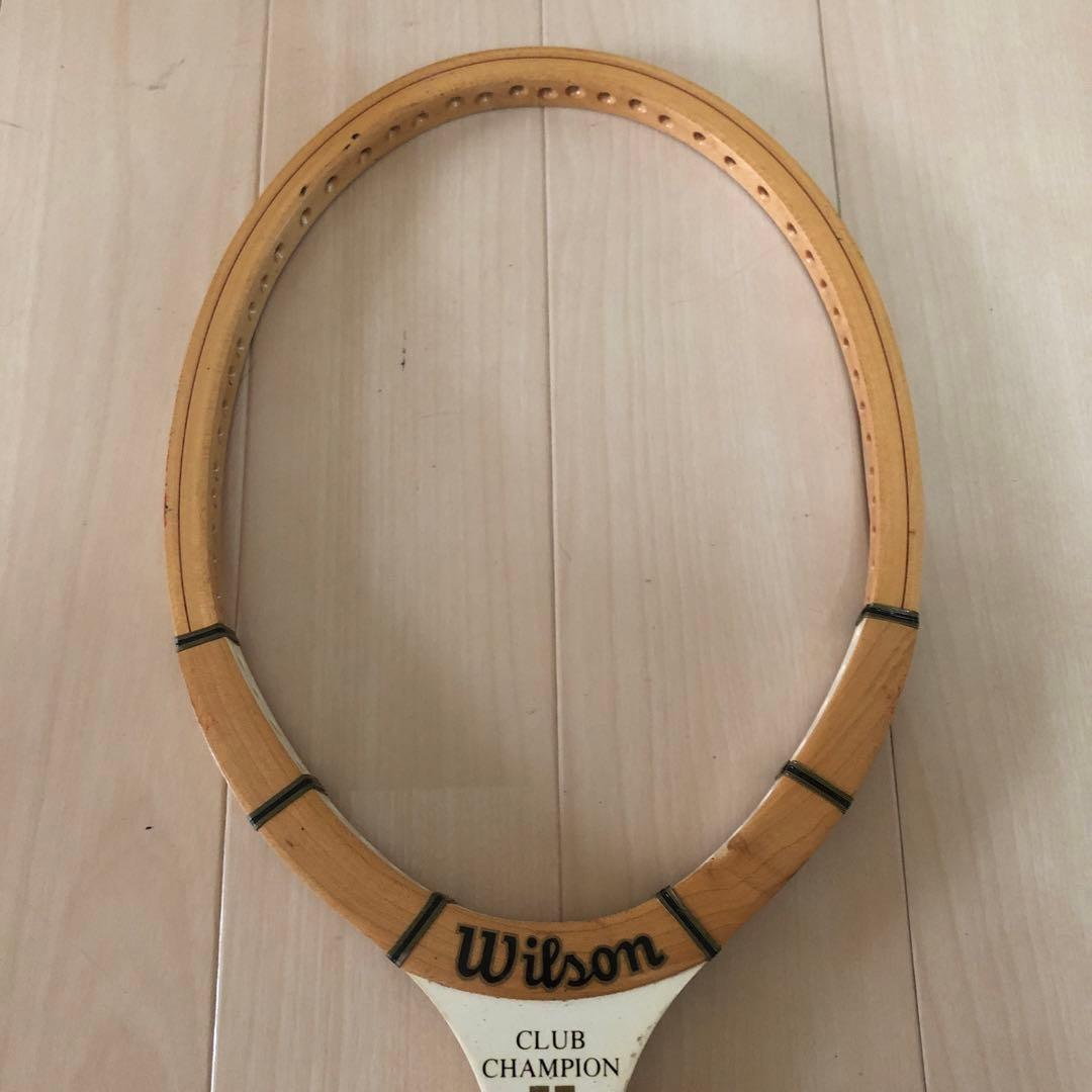 値下げ　Wilson ウィルソン　クラブ　チャンピオン　ウッドラケット　テニス