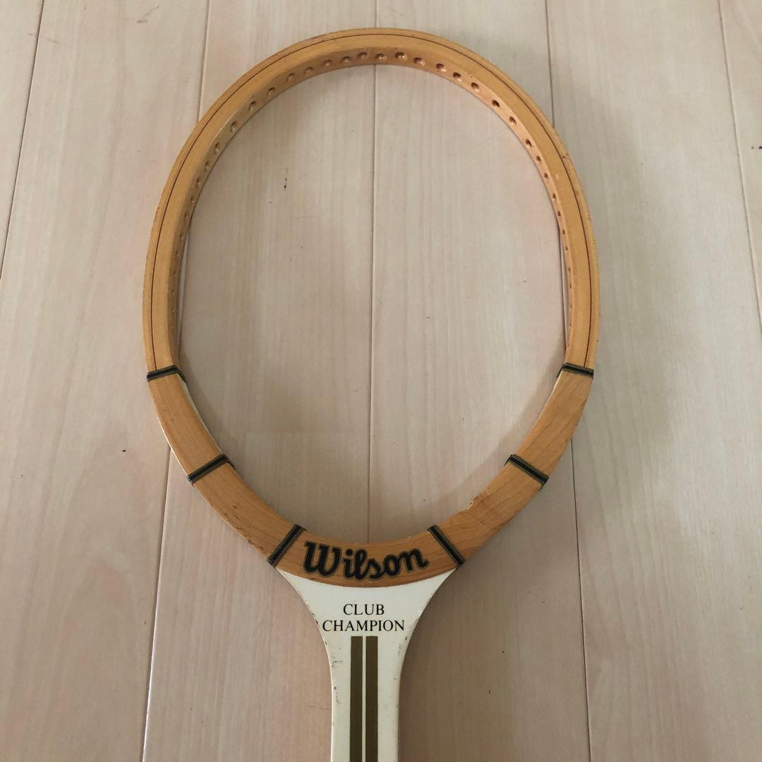 値下げ　Wilson ウィルソン　クラブ　チャンピオン　ウッドラケット　テニス