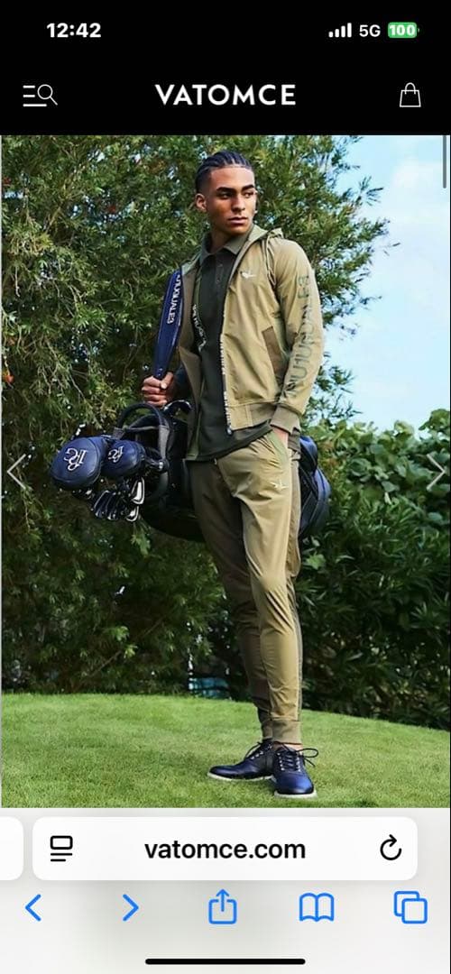 メンズウェア 1PIU1UGUALE3GOLF CRAZY WINDBREAKER SETUP