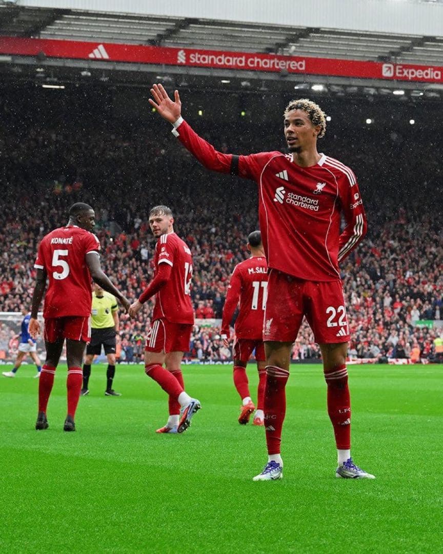 リバプール 25/26 ユニフォーム ホーム 長袖 正規品 エキティケ