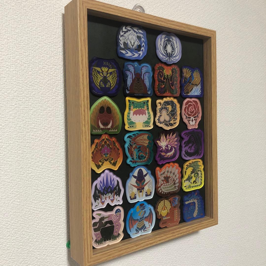 モンスターハンターワイルズ キャラマグネッツ 全22種 コンプ　DIY額装