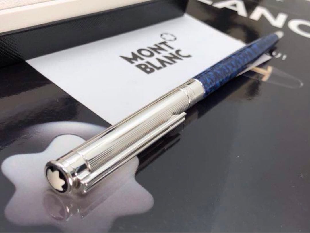 モンブラン　未使用！幸運を呼び寄せる！入手困難逸品ラピスデザイン★ノブレスドゥエ