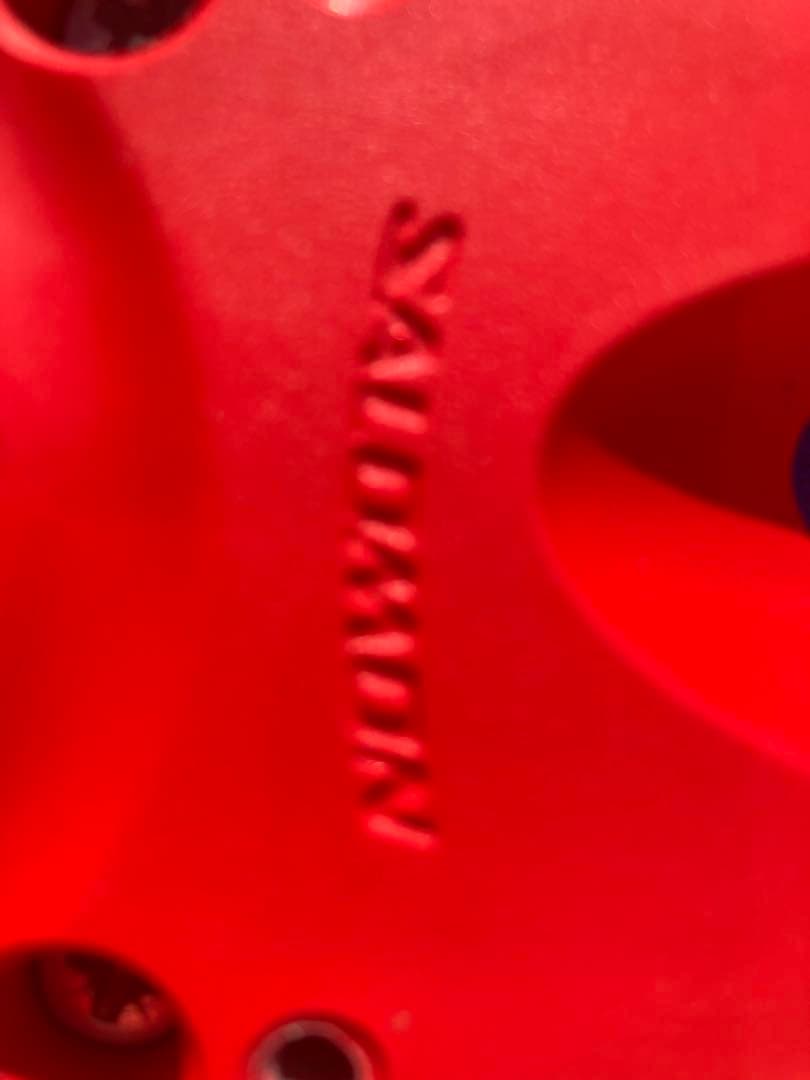 ショート(ファン)スキー　スノーボードブーツ用SALOMON×SALOMON青赤