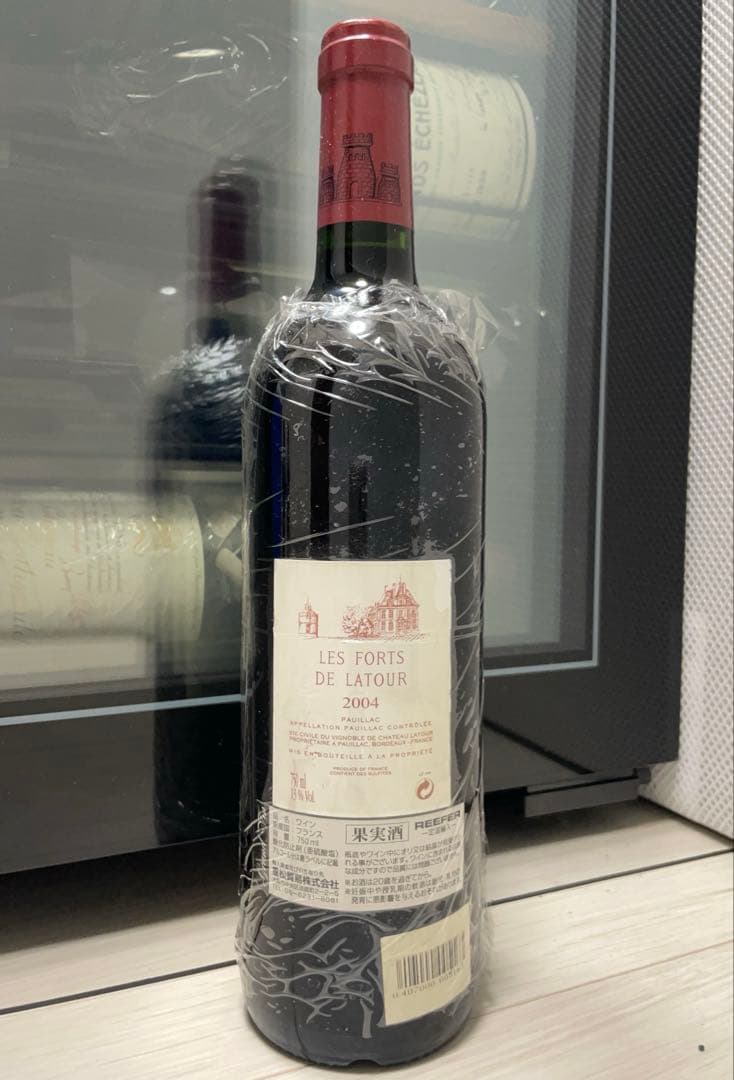 【セラー保管】 レ・フォール・ド・ラトゥール 2004 PP:93点 セカンド