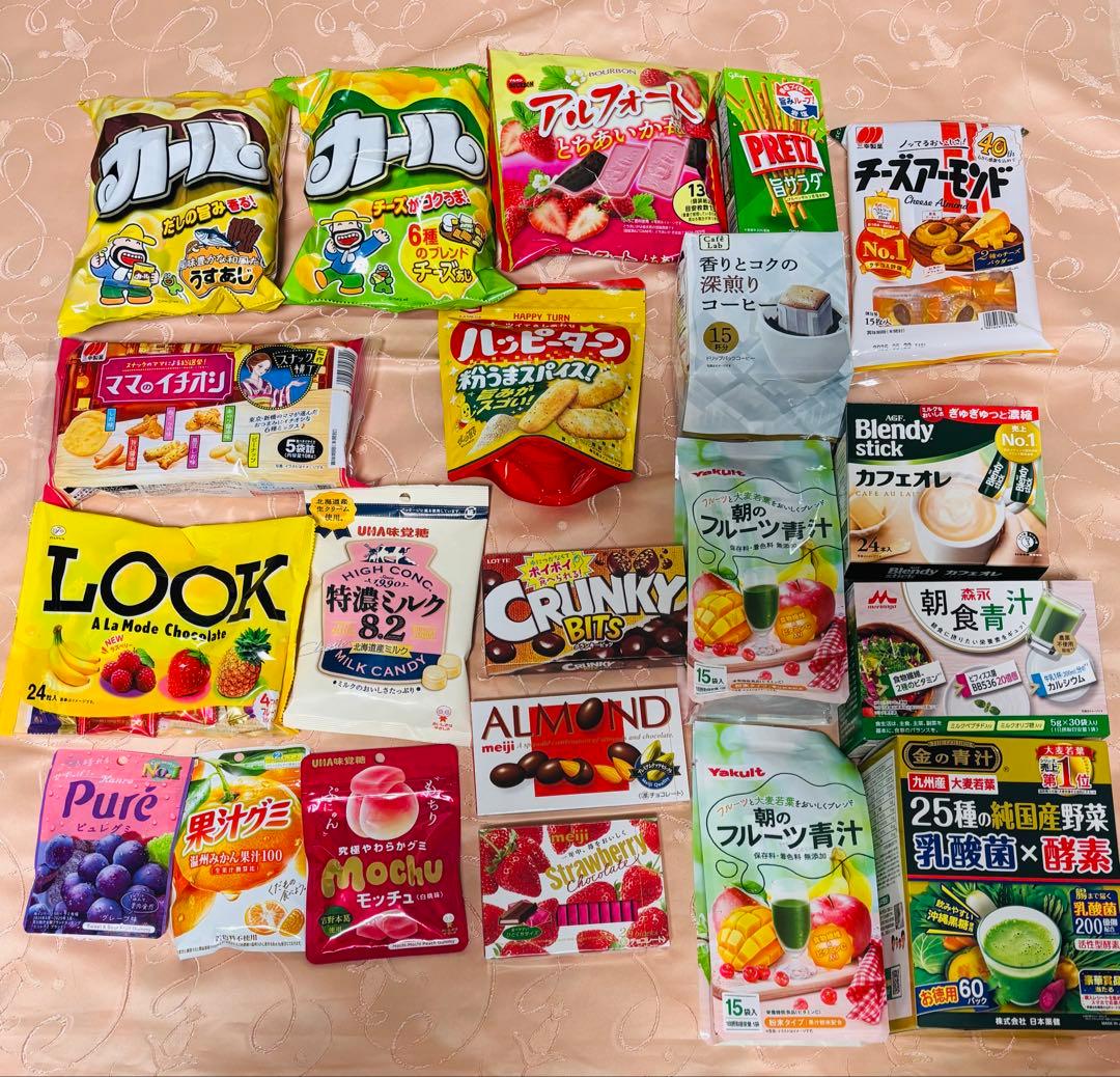 ち*☆様 \"新春福々箱\"【食品まとめ売】 ラーメン 珈琲 青汁 調味料 菓子色々