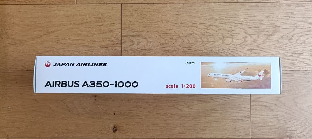 【新品未使用　未開封】JAL A350 JA01WJ 限定 モデルプレーン
