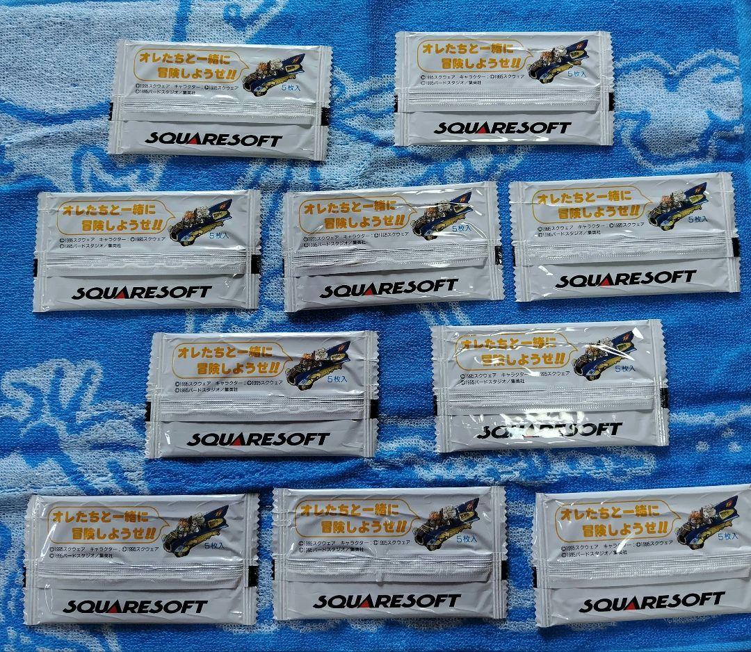 未開封 　クロノトリガー特典特製プリズムカード　10パック