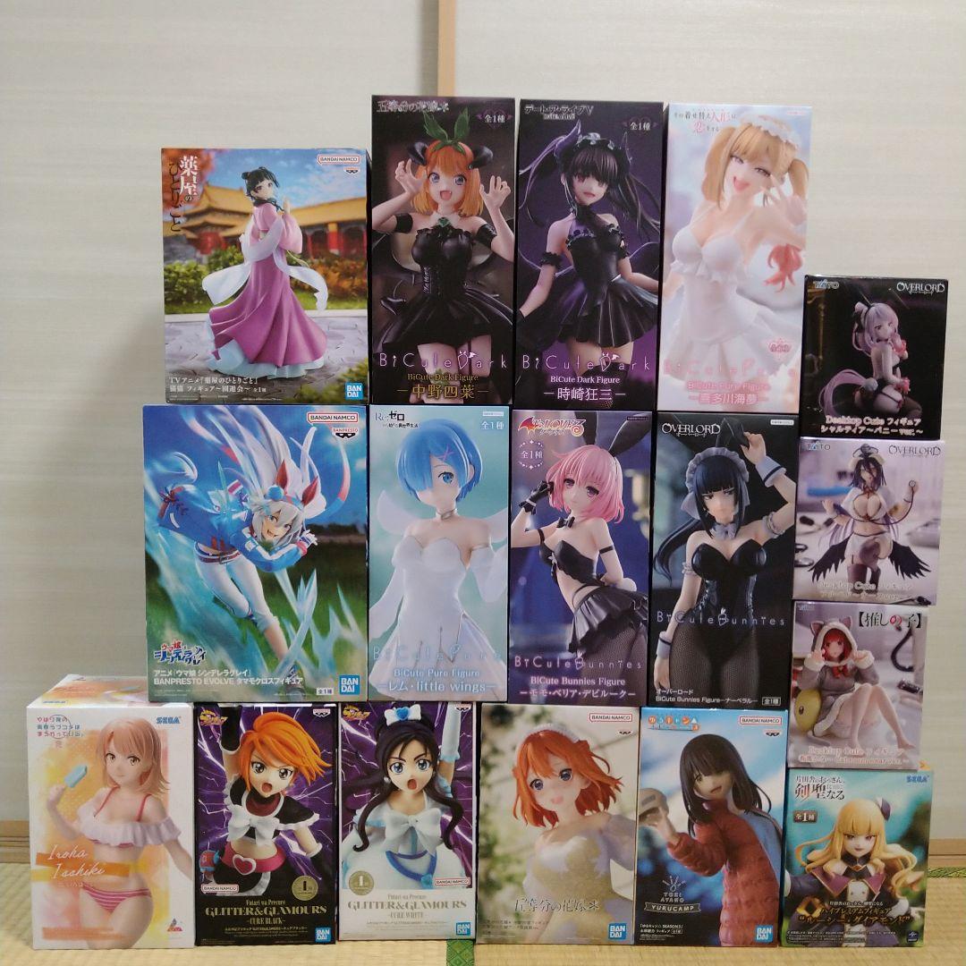 美少女系　プライズフィギュア　まとめ売り　17個セット　最新　新作あり