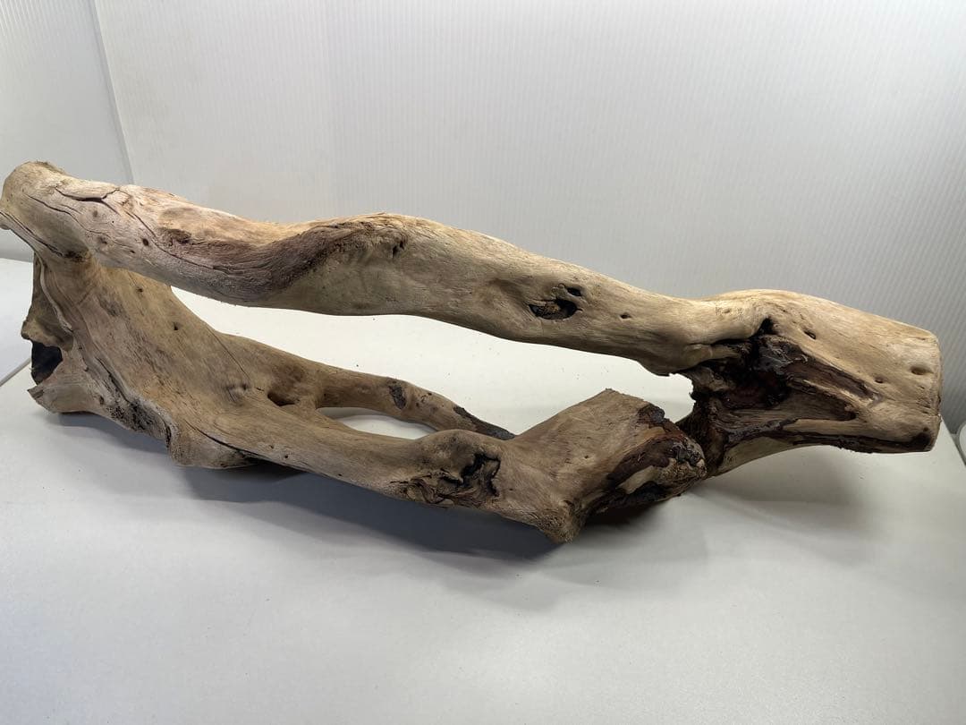 n85大型流木 アク抜き済み 爬虫類シェルター 登り木 レイアウト用 インテリア