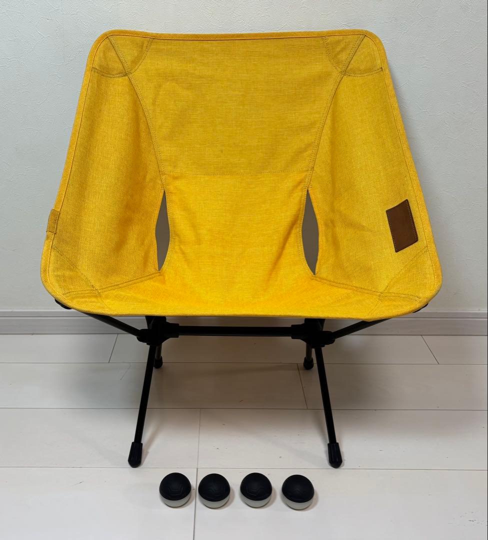 Helinox チェアワン ホーム デコ & ビーチ イエローボールフィート4個