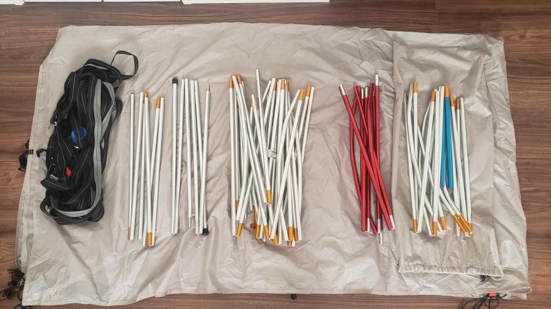 ogawa ティエララルゴ　テント＋PVCマルチシート＋グランドマット