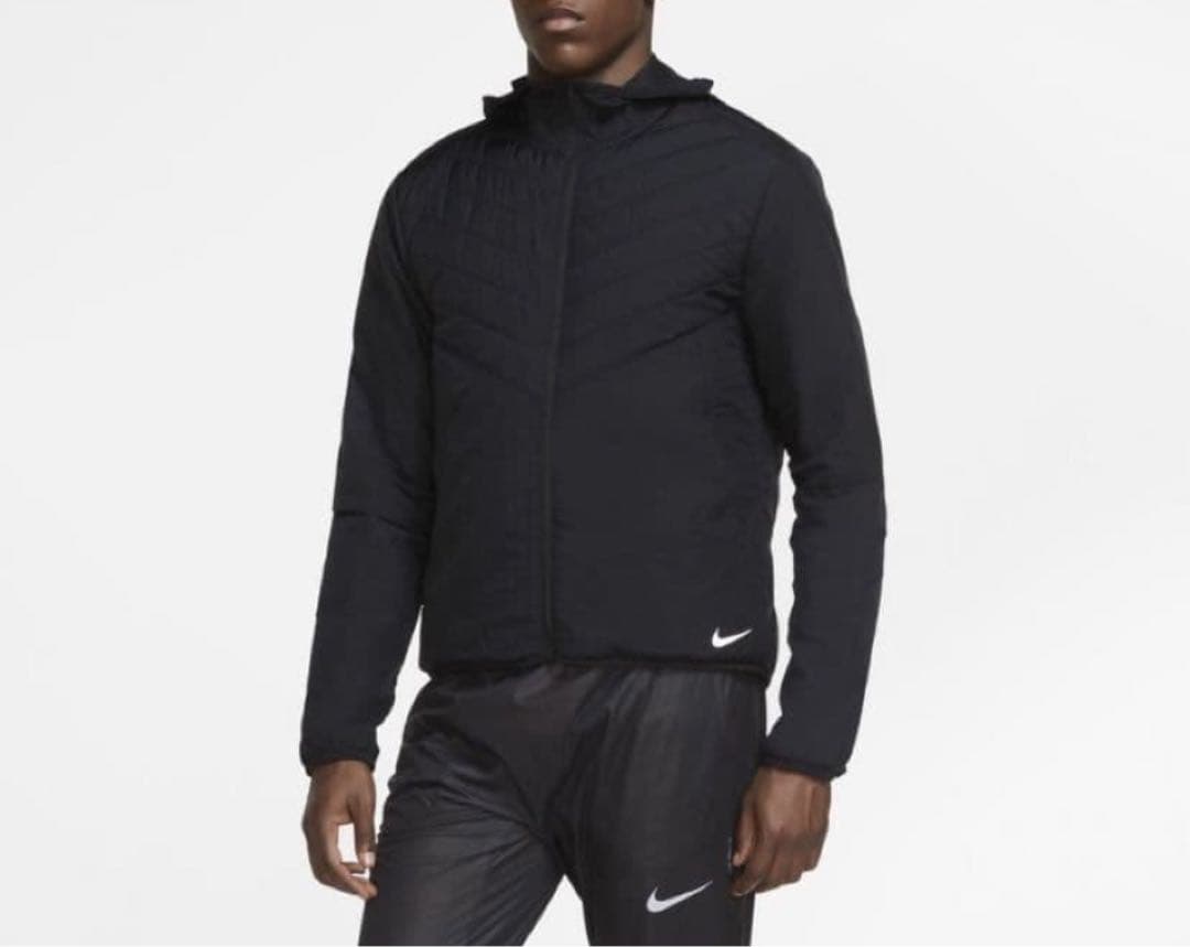 NIKE RUNNING メンズ Mサイズ エアロレイヤー ジャケットフーディー