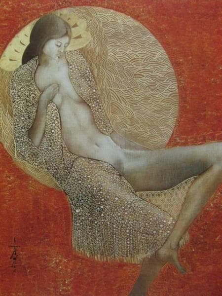 澤山卓爾 （沢山卓爾）、「おんな百態シリーズ」、希少な画集より