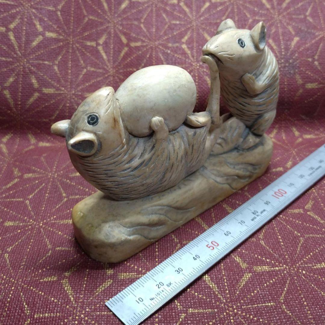 細工彫刻 根付作家 天然素材