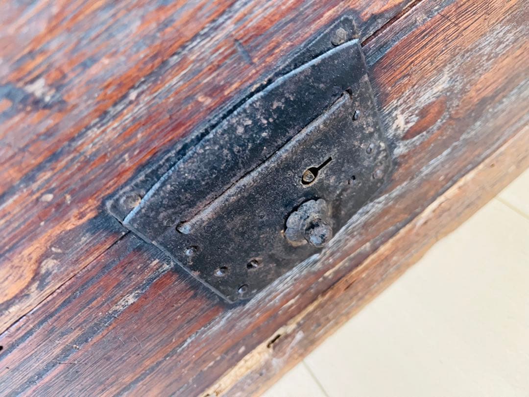 アンティーク　古い木味、テレビボード　テレビ台　ドロワー　サイドボード　薬箪笥