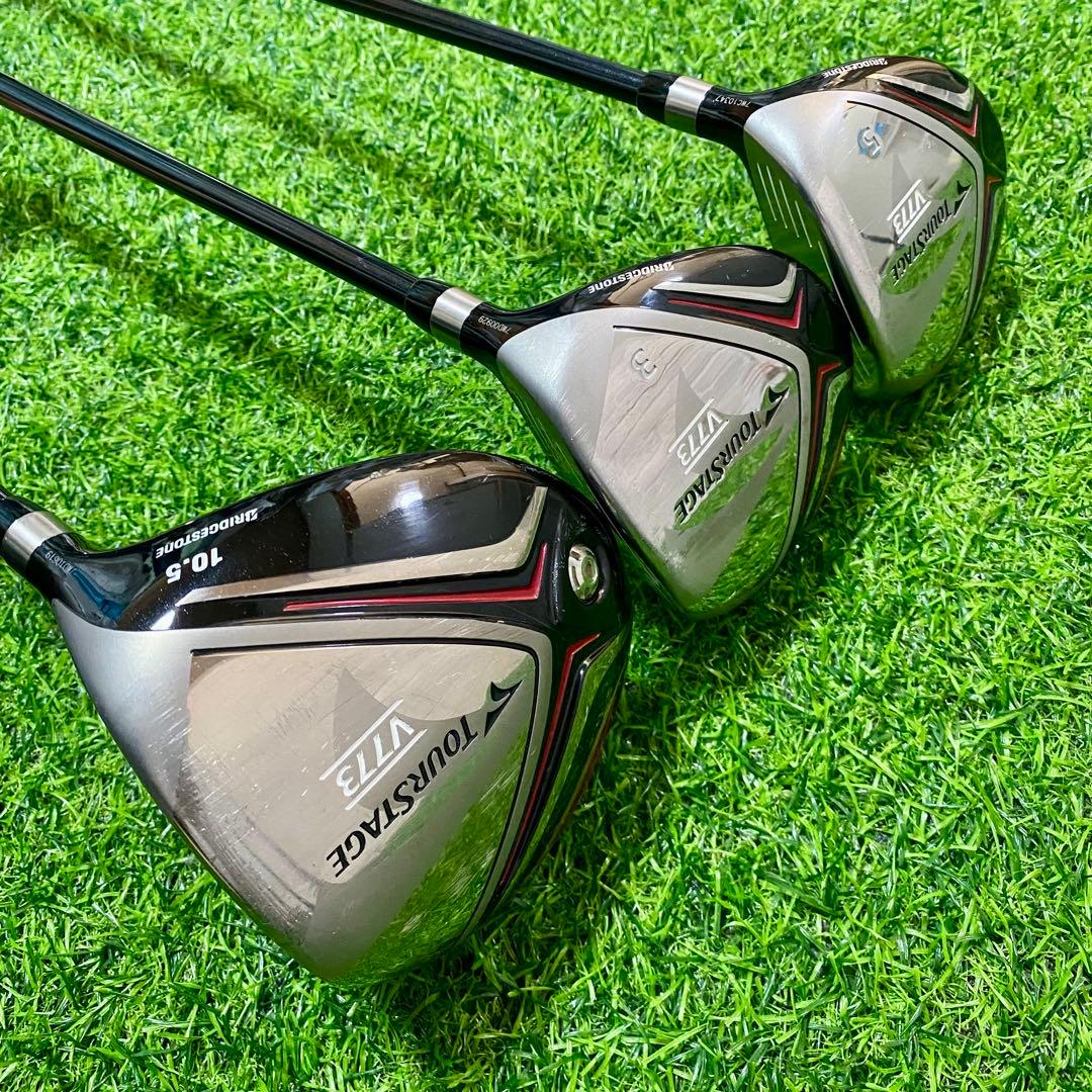 ブリヂストン ツアーステージ V773 ゴルフセット 13本 右 R メンズ