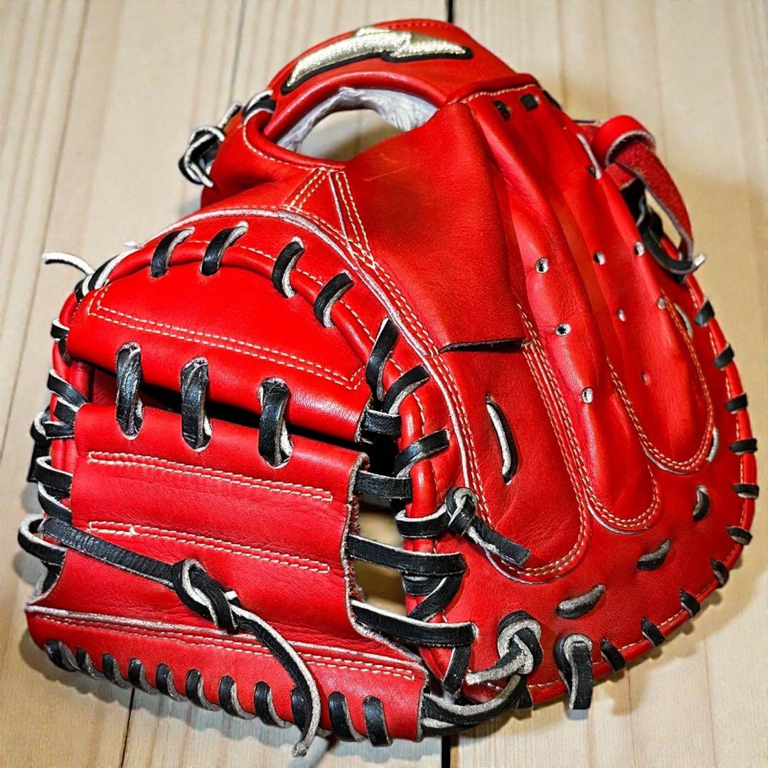 美品✨即戦力❣️ミズノ Global Elite 號 キャッチャーミット M-R型