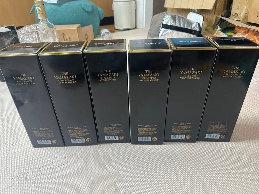 山崎18年 空箱のみ　4枚セット