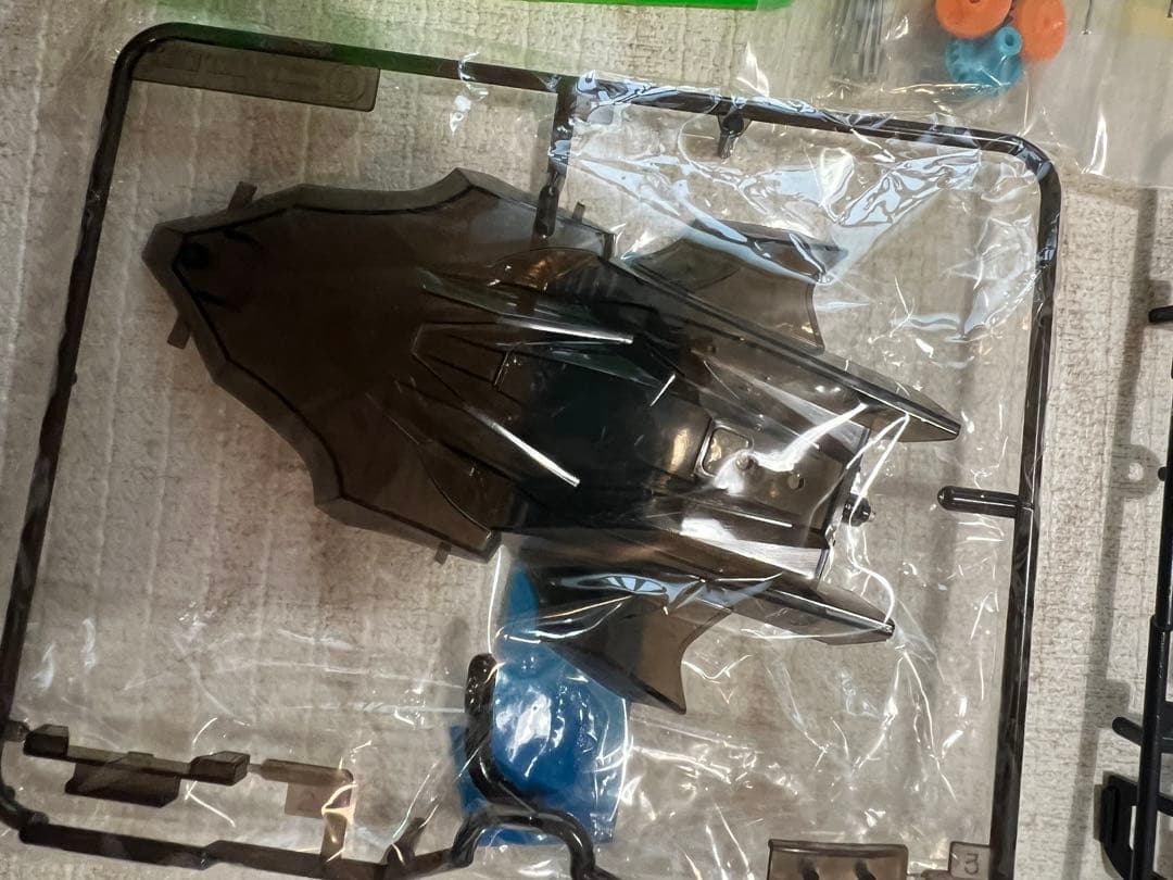 エアロミニ四駆各種、スーパーXシャーシ、VSシャーシ